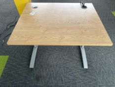 4 x Small Straight Desks