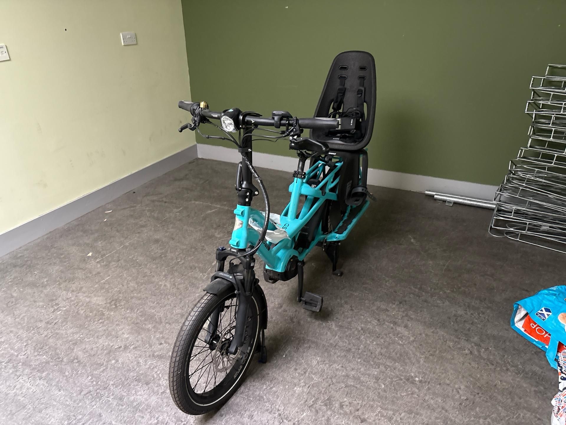 Tern Electric Bicycle With Child Seat - Image 8 of 14