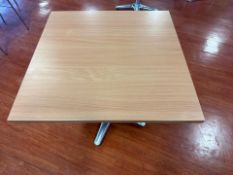 8 x Square Canteen Tables