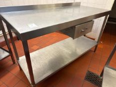Stainless Steel Prep Table