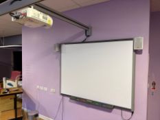 Projector, Smart Whiteboard & Speakers