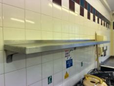 3 x Stainless Steel Catering Shelves
