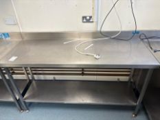 Stainless Steel Prep Table