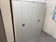 Silverline Storage Cabinets x2