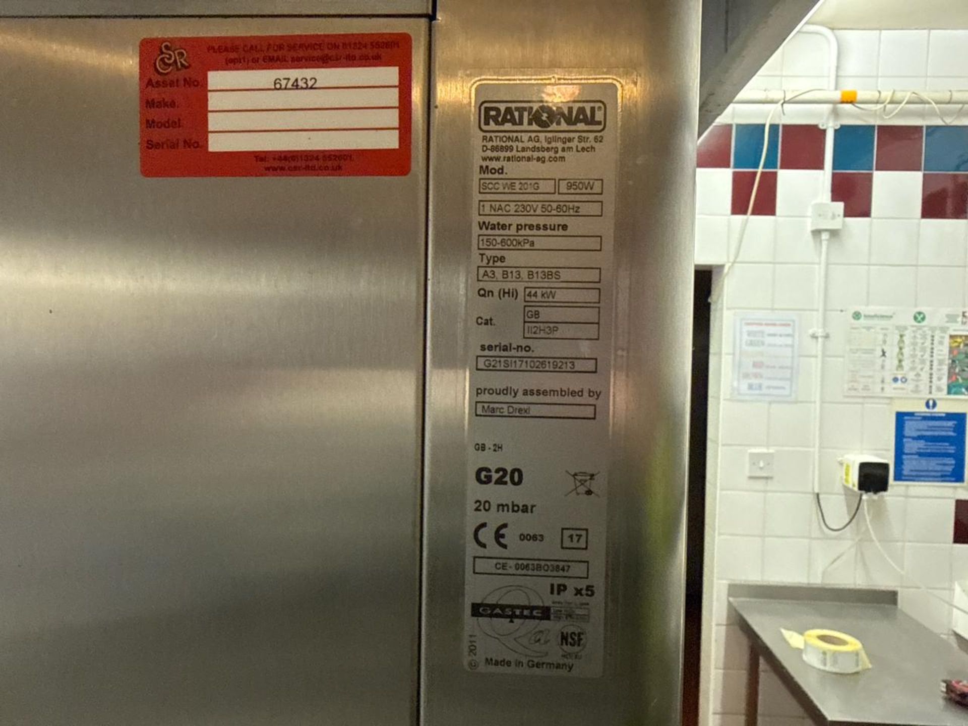 Rational Self Cooking Center 20 Rack - Image 3 of 10