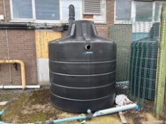 Black Plastic Water Tank