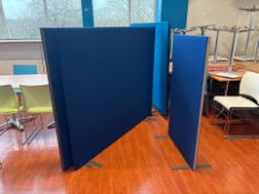 Fabric Room Dividers x4