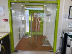 Double Glass Doors