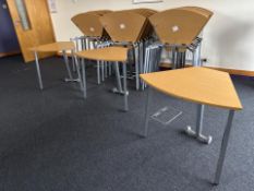 24 x 60 Deg Wedge Desks