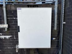 White Electric Panel