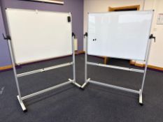 2 x Viz Pro White Boards