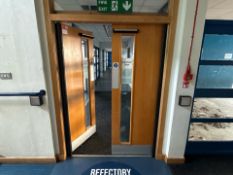 Automatic Double Fire Door