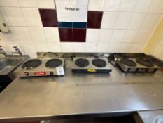 3 x Electric Twin Drinks Warmers