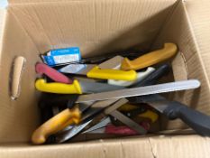 Box Of Various Knives