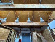 4 x Industrial Style Pendant Lights