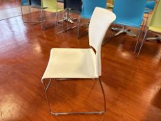 11 x Plastic Dining Chairs