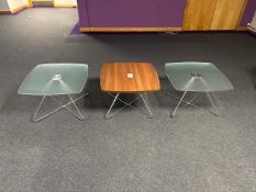 Assorted Coffee Tables x3