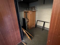 Contents Of Storage Cupboard including 6 Tressel Tables