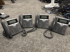 Grey Cisco Desk Phone x4