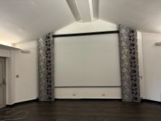 Epson Projector And Screen