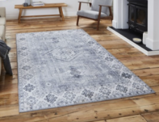 Topaz Silver Striking Rug