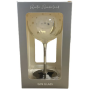 Silver Winter Wonderland Gin Glass