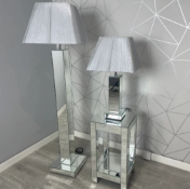 Simply Mirror Standing Floor Table Lamps