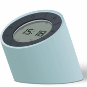 Green Edge Light Alarm Clock