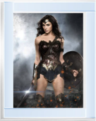 Wonder Woman Liquid Wall Art