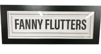 Fanny Flutters Wall Art Plaque