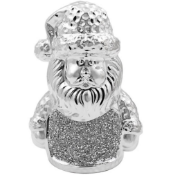 Silver Sparkle Santa