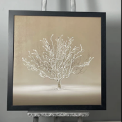 Nightlight Tree Overvarnish Liquid Wall Art