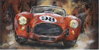 3D Metal Classic Car Painting
