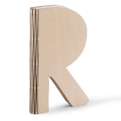 The R Space Maple Table Lamp