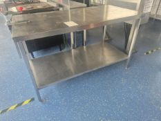 Stainless Steel Prep Table