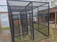 Black Metal Animal Cage
