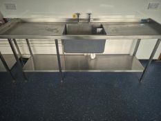 Stainless Steel Sink Unit