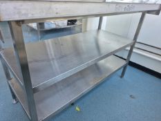 Stainless Steel Prep Table