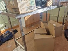 Stainless Steel Prep Table