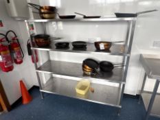 Stainless Steel Shelving Unit