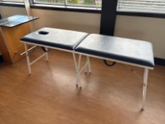 Adjustable Faux Leather Massage Bed