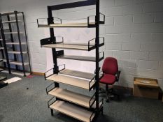 Metal Book Shelving