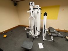 Power Sport Integra Pin Loaded Seated Lever Row And Lat Pull Down