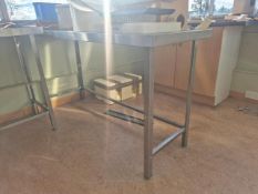Stainless Steel Prep Table