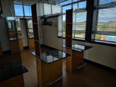 Double Sided Hairdressing Station