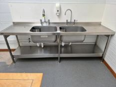 Stainless Steel Twin Sink