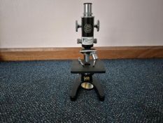 C Baker London Microscope