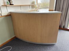Wooden Reception Desk