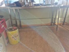 Stainless Steel Prep Table