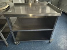 Stainless Steel Prep Table